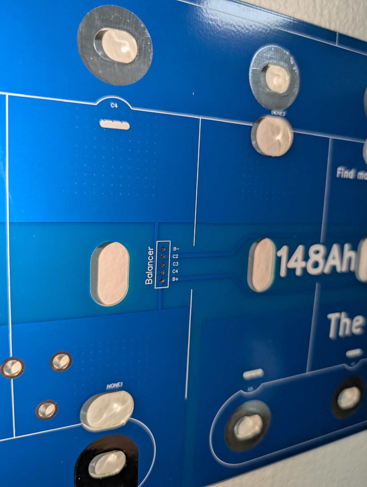 12v 148Ah LEV60 - LONG PCB