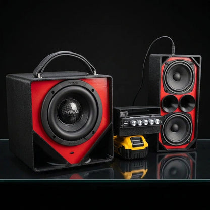 Mini 4 inch Chuchero Combo with Bass (Chuchero, Radio Box and Subwoofer)