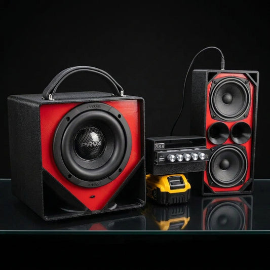 Mini 4 inch Chuchero Combo with Bass (Chuchero, Radio Box and Subwoofer)