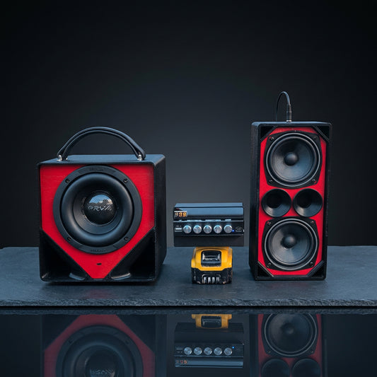Mini 4 inch Chuchero Combo with Bass (Chuchero, Radio Box and Subwoofer)