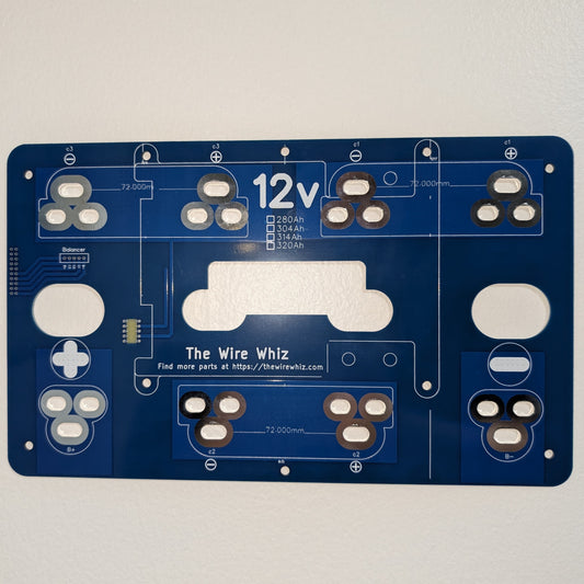 12v PCB Busbar for LiFePO4 cell for 280ah, 304ah, 314ah