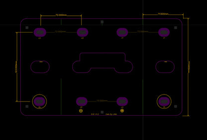 12v PCB Busbar for LiFePO4 cell for 280ah, 304ah, 314ah