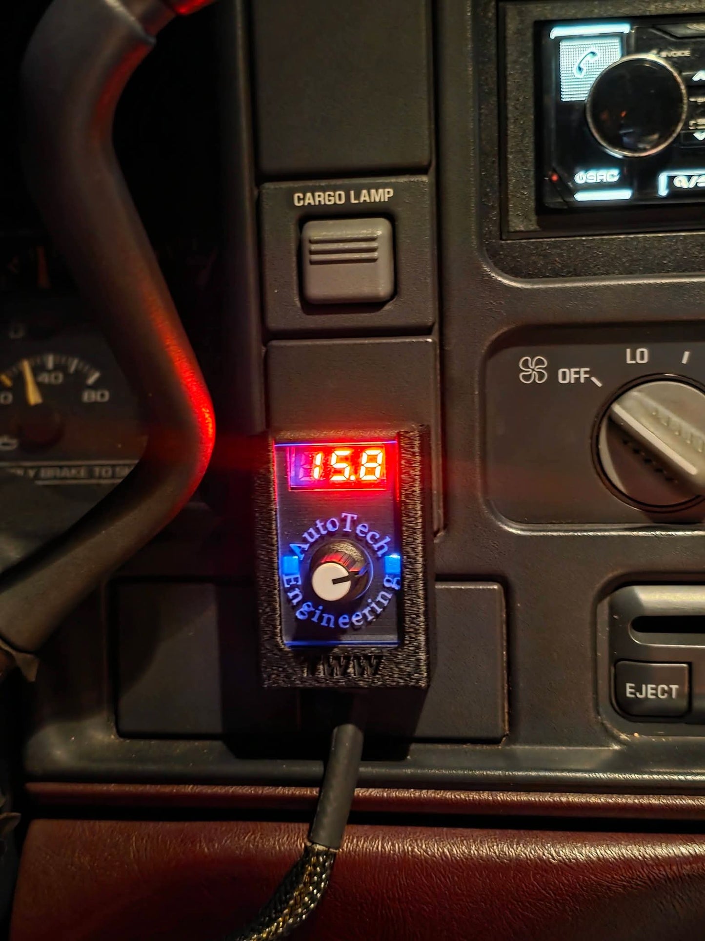 Autotech Voltage Knob Holder
